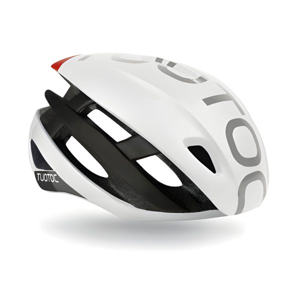 Prilba Kabrio HT Aero - Shiny white/matt white