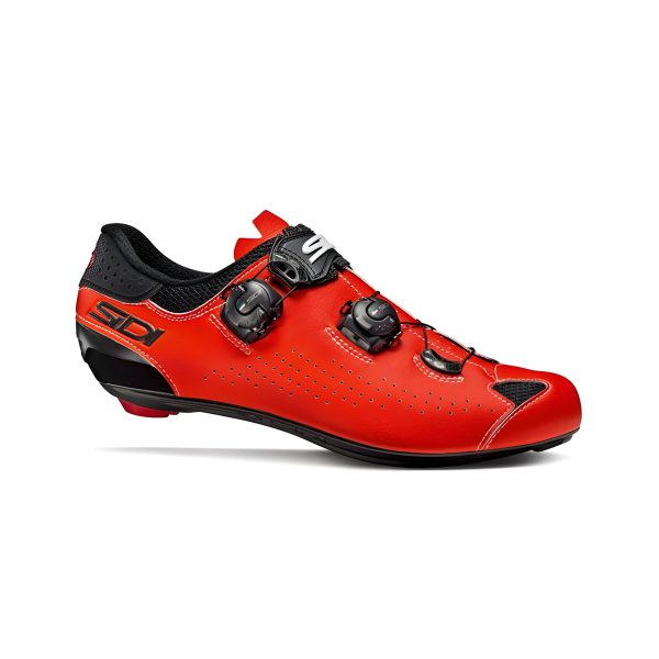 Tretry Sidi Genius 10 Black Red Fluo